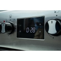 Cuisiniere et four electrique ASTECH CK78PLFOEL 4 FEUX 60x60cm inox