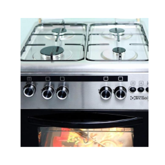 Cuisinière 4 feux TECHNOLUX TEC60CS 60X60cm new inox