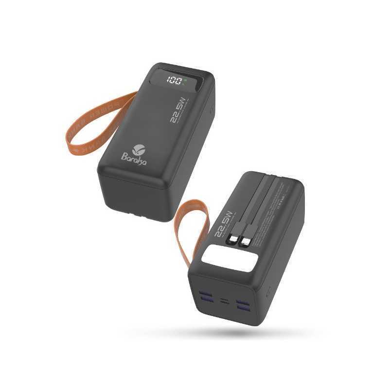 Power Bank Baraka BRK-PB55 Noir 50000mAh Noir Power Bank Baraka BRK-PB55 Noir 50000mAh Noir