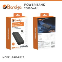 Power Bank Baraka BRK-PB17 20000mAh Noir