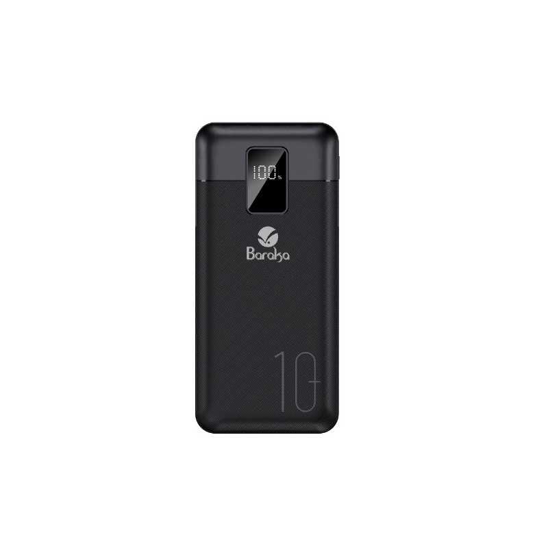 Power Bank Baraka BRK-PB14 10000mAh Noir Power Bank Baraka BRK-PB14 10000mAh Noir