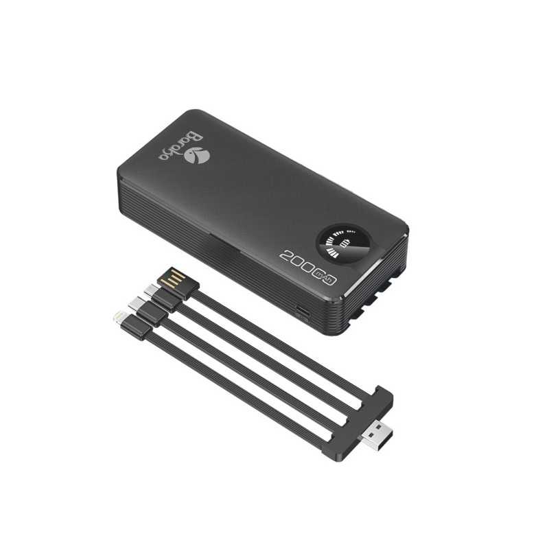Power Bank Baraka BRK-PB33 20000mAh Noir Power Bank Baraka BRK-PB33 20000mAh Noir