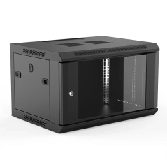 Coffret informatique 6U emplacement ventilo et multiprise 530x400mm