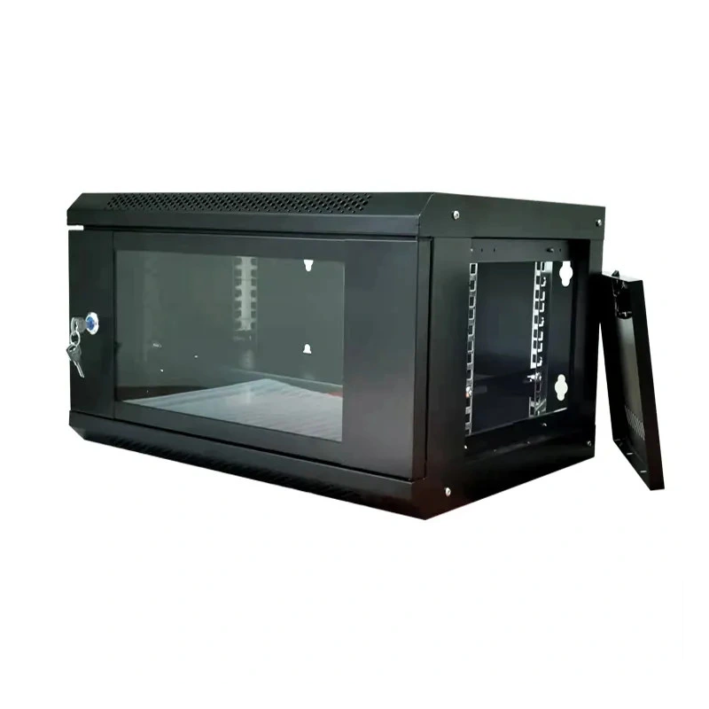 Coffret informatique 6U emplacement ventilo et multiprise 530x400cm