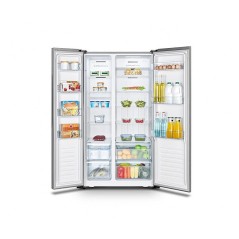 Réfrigérateur side by side HISENSE RC-67WC4SB 519 litres silver