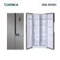 Réfrigérateur side by side 2 portes DESKA SBS-656DK inverter silver