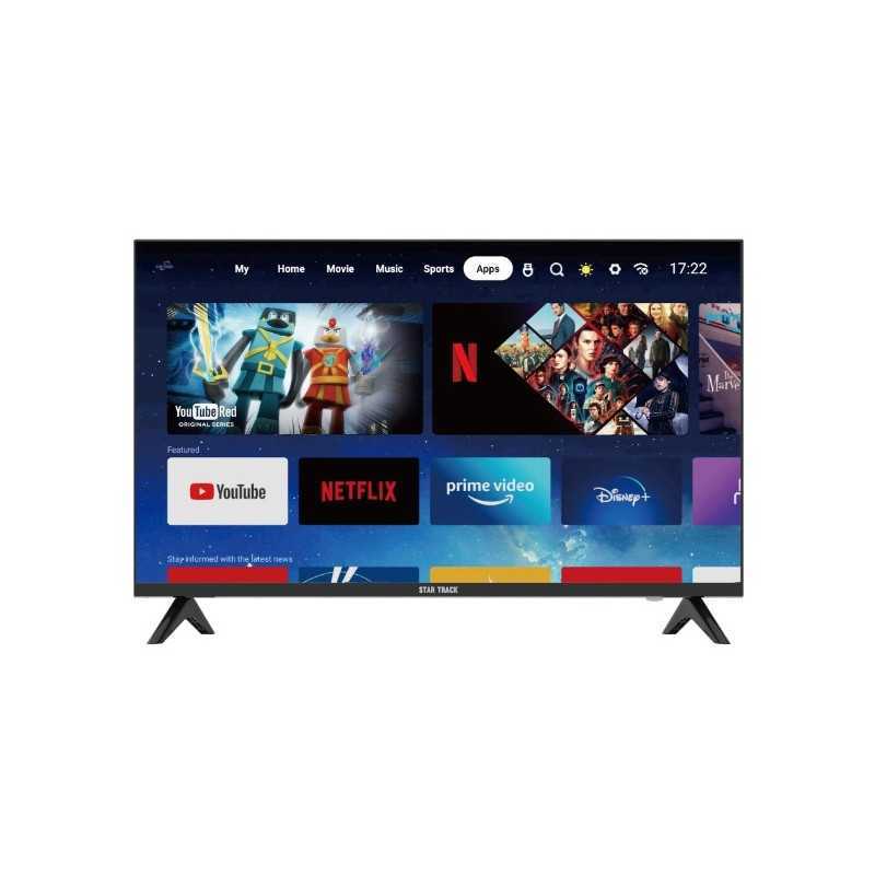 Téléviseur LED Smart TV STAR TRACK ST-60K-AZ1200-SMART 60" pouce 152cm