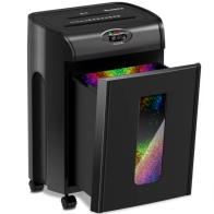 Destructeur de papier Metro by Winland, capacité de coupe croisée de 15 feuilles, CD290P