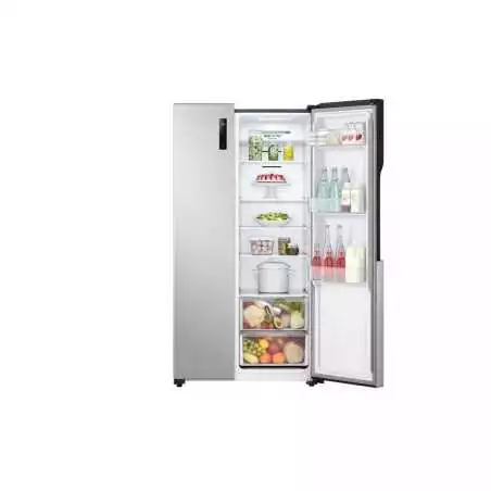 Réfrigerateur LG GC-FB507PQAM side by side 2 portes silver 519 litres