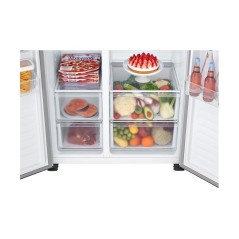 Réfrigerateur LG GC-FB507PQAM side by side 2 portes silver 519 litres