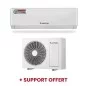 Split climatiseur LAAISUN 12000BTU 1.5cv R410 + support offert
