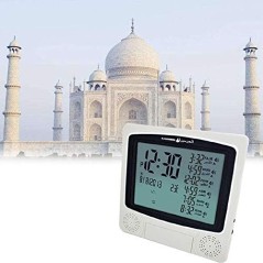 Horloge murale rappel prière Azan HA-4010 alarme cadeaux de bureau ramadan, décor du foyer