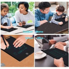 Tablette d’écriture LCD IONIX bloc-notes tablette graphique jouets pour enfants grande taille écran de 12 pouces