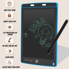 Tablette d’écriture LCD IONIX bloc-notes tablette graphique jouets pour enfants grande taille écran de 12 pouces