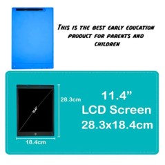 Tablette d’écriture LCD IONIX bloc-notes tablette graphique jouets pour enfants grande taille écran de 12 pouces