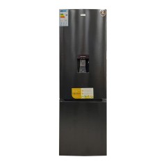 Réfrigérateur combine 3 tiroirs ELACTRON FN243D grand modele avec fontaine noir