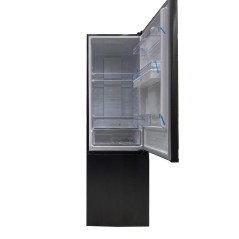 Réfrigérateur combine 3 tiroirs ELACTRON FN243D grand modele avec fontaine noir