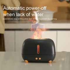 Humidificateur arôme Simulation 3D flamme lumière parfum atomiseur A318