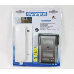 Système d'interphone bidirectionnel, appel unidirectionnel et fonction de déverrouillage à 2 fils