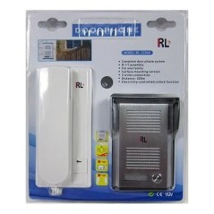 Système d'interphone bidirectionnel, appel unidirectionnel et fonction de déverrouillage à 2 fils