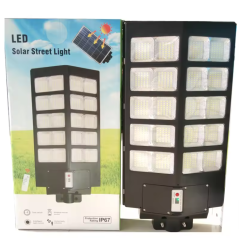 Lampadaire solaire tout-en-un 1000W avec télécommande