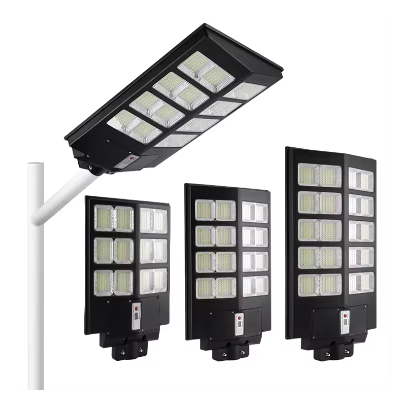 Lampadaire solaire tout-en-un 1000W avec télécommande Lampadaire solaire tout-en-un 1000W avec télécommande