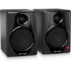 Haut parleur Behringer Media 40USB bi-amplifiés haute résolution de 150 watts avec entrée USB