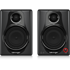 Haut parleur Behringer Media 40USB bi-amplifiés haute résolution de 150 watts avec entrée USB