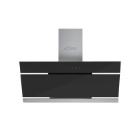 Hotte aspirante de cuisine ASTECH HO90S-44NOG-MA 90X60 noir
