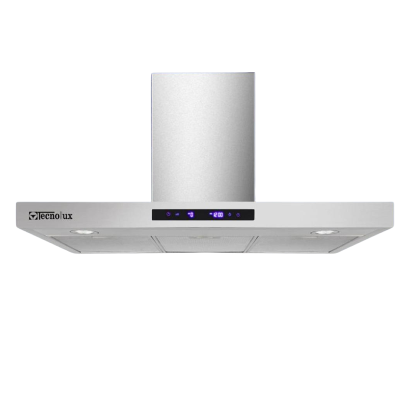 Hotte aspirante de cuisine TECHNOLUX TEC90SS 90X60cm avec sortie silver Hotte aspirante de cuisine TECHNOLUX TEC90SS 90X60cm avec sortie silver