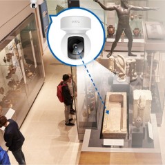 Caméra intérieur sans fil TP-LINK TAPO C212 2K avec vision nocturne avancée et audio bidirectionnel