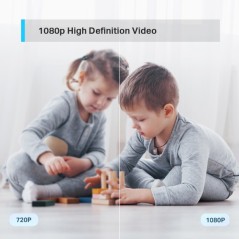 Caméra HD 1080p TP-LINK TAPO C200 avec Vision nocturne avancée et Audio bidirectionnel