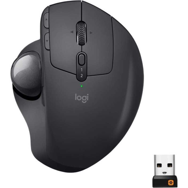 Souris Trackball sans fil LOGITECH MX Ergo droitier capteur optique 440 dpi 8 boutons compatible PC et MAC Souris Trackball sans fil LOGITECH MX Ergo droitier capteur optique 440 dpi 8 boutons compatible PC et MAC