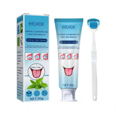 Gel nettoyant de la langue pour prévenir les mauvaises Haleine