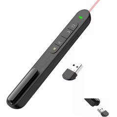 Pointeur Laser Stylo sans fil USB 2.4GHz pour présentation PPT