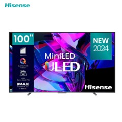 Téléviseur uled smart tv 4K Vidaa HISENSE QUANTUM DOT 100U7K 100 pouces