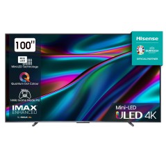 Téléviseur uled smart tv 4K Vidaa HISENSE QUANTUM DOT 100U7K 100 pouces