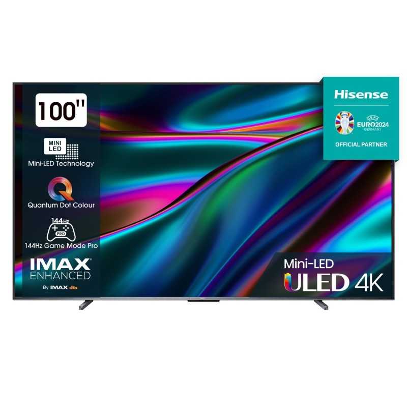 Téléviseur uled smart tv 4K Vidaa HISENSE QUANTUM DOT 100U7K 100 pouces Téléviseur uled smart tv 4K Vidaa HISENSE QUANTUM DOT 100U7K 100 pouces