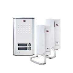 Interphone Filaire Audio Encastrable Double Voix RL-3208AA