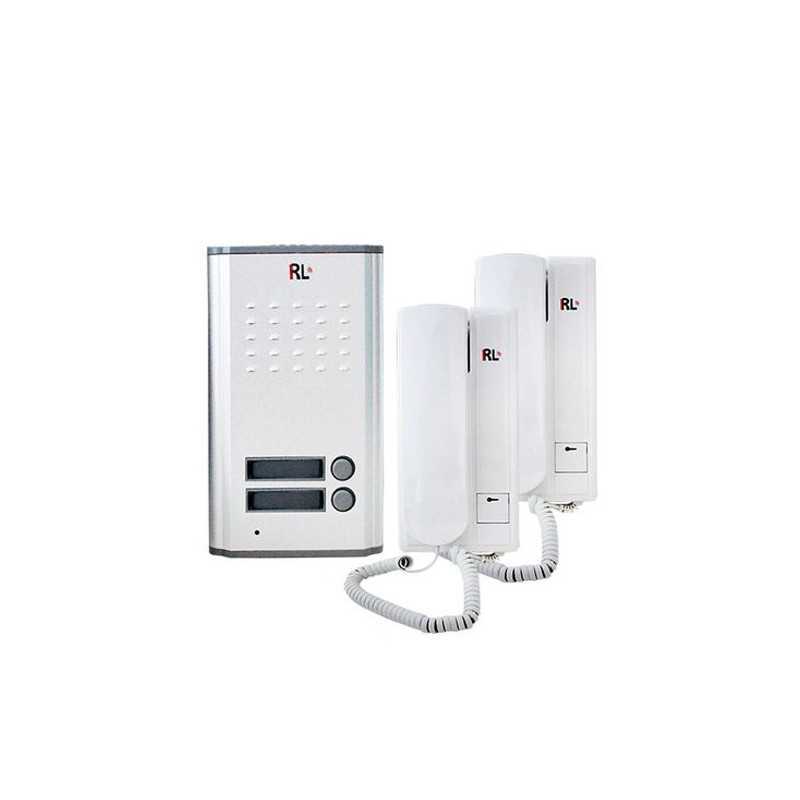 Interphone Filaire Audio Encastrable Double Voix RL-3208AA Interphone Filaire Audio Encastrable Double Voix RL-3208AA
