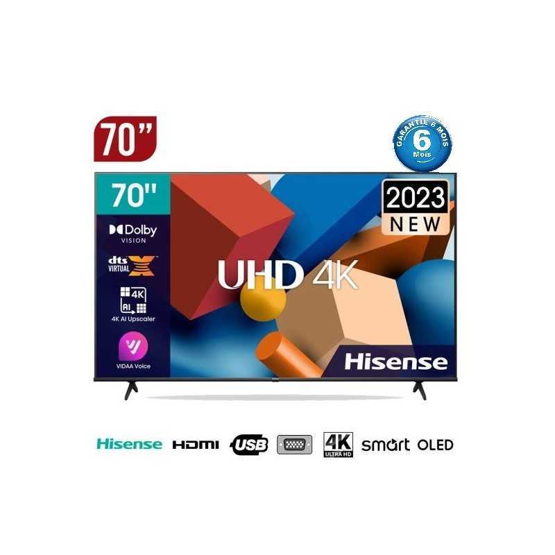 Téléviseur Hisense SMART UHD 4K – 70A6K 70 Pouces Téléviseur Hisense SMART UHD 4K – 70A6K 70 Pouces