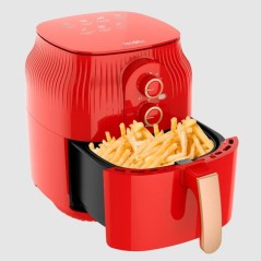 Friteuse a air DECAKILA KEEC073R 1400w 4.5 litres rouge