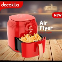Friteuse a air DECAKILA KEEC073R 1400w 4.5 litres rouge