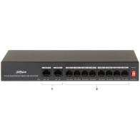 Switch 10 Ports Fast Ethernet Avec 8 Ports PoE