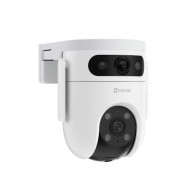 Caméra de sécurité extérieur wifi EZVIZ CS-H9c à double objectif panoramique et inclinable 2K