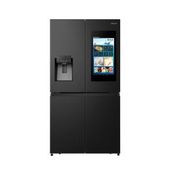 Réfrigérateur side by side 4 portes HISENSE RC-68WC4SB 522 litres avec fontaine+ écran noir wifi