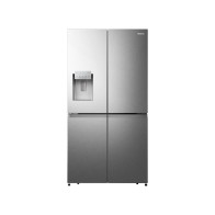 Réfrigérateur side by side 4 portes HISENSE RS-82WS4SB 628 litres avec fontaine inox inverter wifi