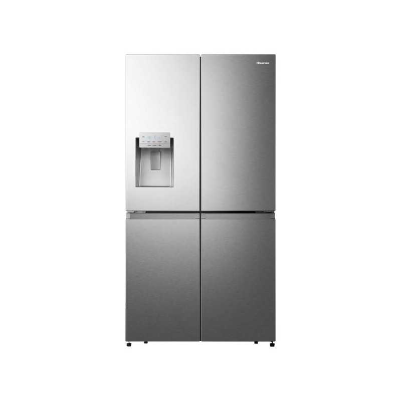 Réfrigérateur side by side 4 portes HISENSE RS-82WS4SB 628 litres avec fontaine inox inverter wifi Réfrigérateur side by side 4 portes HISENSE RS-82WS4SB 628 litres avec fontaine inox inverter wifi