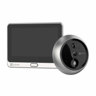 Sonnette à judas sans fil EZVIZ DP2C, Wi-Fi, vidéo Full HD, Ecran couleur 4,3", batterie