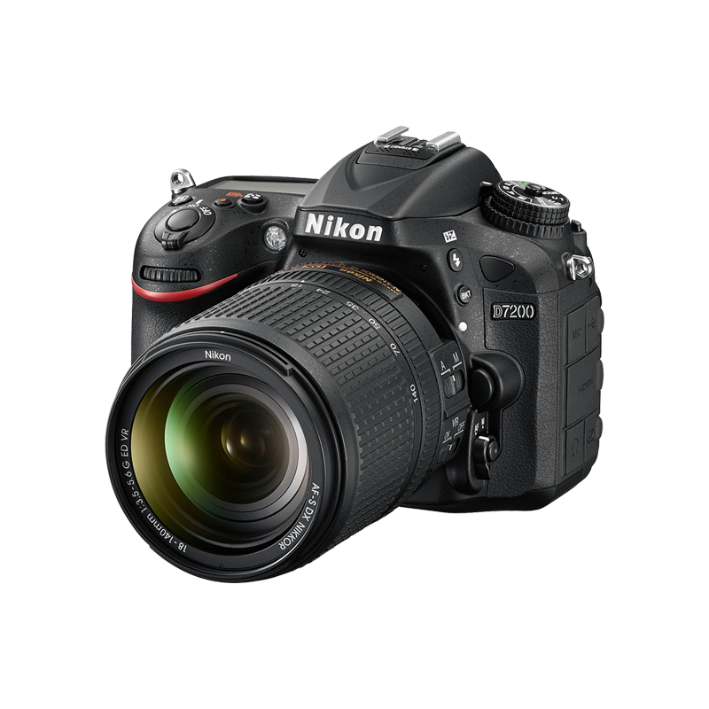 Appareil photo Nikon D7200 + Objectif VR 18-140mm